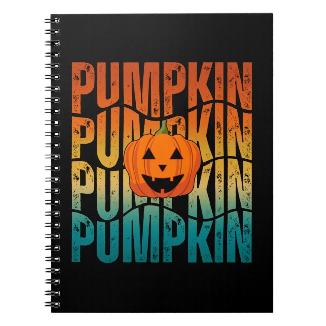 HALLOWEEN PUMPKIN NOTEBOOK (Front)