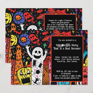 Halloween Pumpkin Palooza Party Invitation