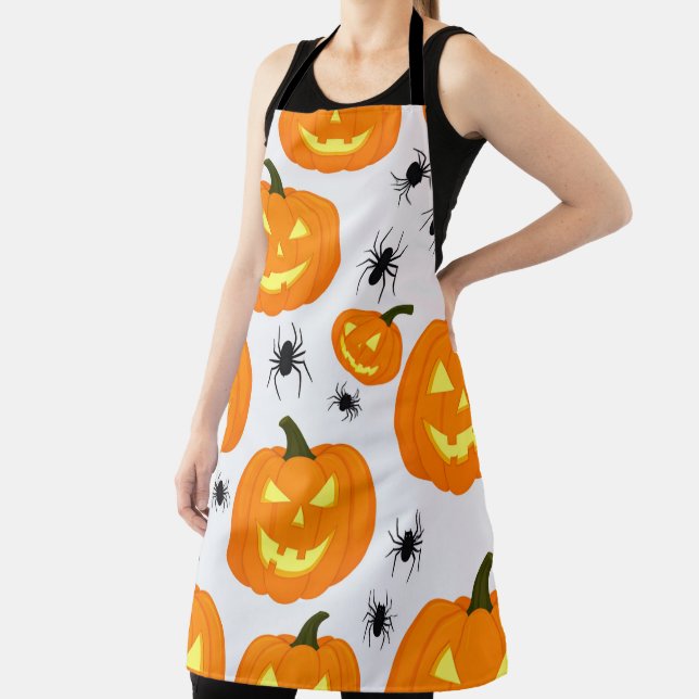 Halloween Pumpkin Parade Apron (Insitu)