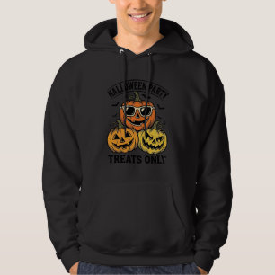 Halloween Pumpkin Party Vintage Jack O Lantern Shi Hoodie