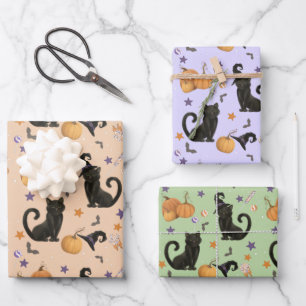 Halloween Pumpkin Party  Wrapping Paper Sheets