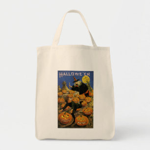 Halloween Pumpkin Patch Nightmare Tote Bag