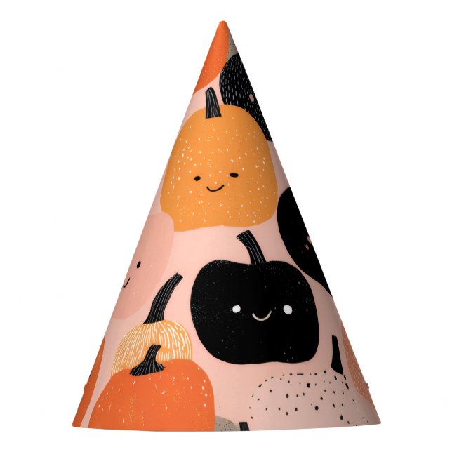 Halloween Pumpkin Patch Party Hat (Front)