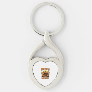Halloween Pumpkin Patch Vintage Jack O Lantern Shi Key Ring