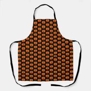 Halloween Pumpkin Pattern Apron