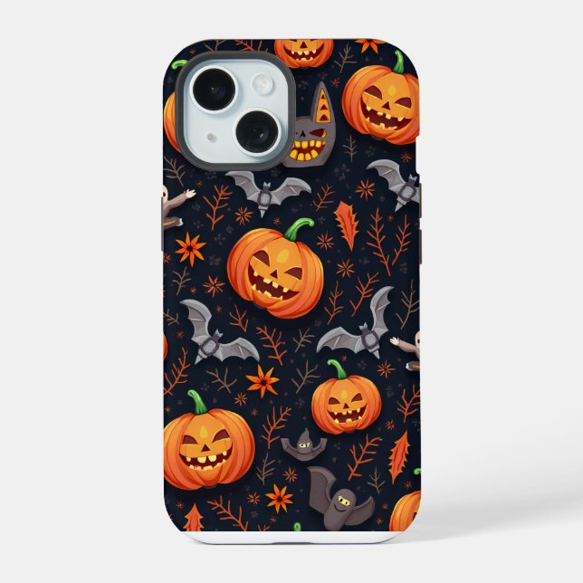 Halloween Pumpkin Pattern Phone Case (Back)