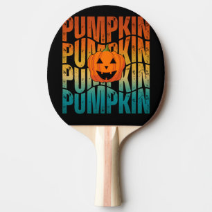 HALLOWEEN PUMPKIN PING PONG PADDLE