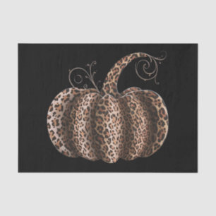 Halloween Pumpkin Plaid Leopard Fall Thanksgiving Tissue Paper
