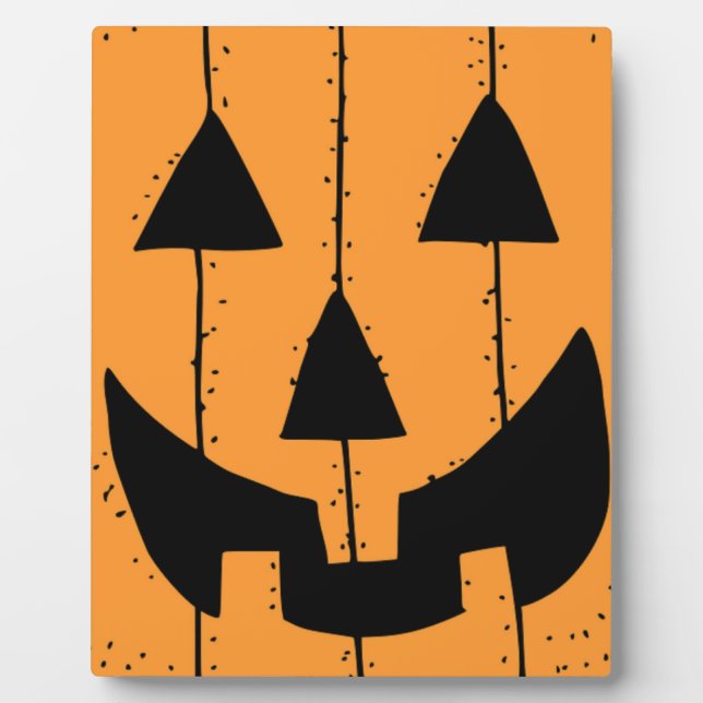 HALLOWEEN PUMPKIN PLAQUE (Front)