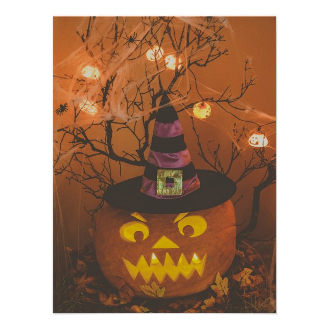Halloween Pumpkin Poster (Front)