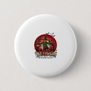 Halloween Pumpkin Scarecrow Raven Bats_1 6 Cm Round Badge