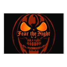 Halloween pumpkin, Scary pumpkin, Fear the night