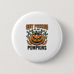Halloween Pumpkin Shirt Vintage Engraving Joke_1 6 Cm Round Badge