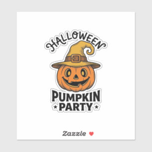 Halloween Pumpkin Shirt Vintage Witch Hat Fun_1