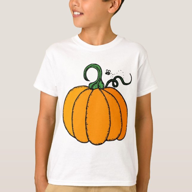 Halloween Pumpkin Shirts, Hats, Ties T-Shirt (Front)