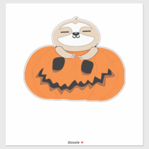 Halloween Pumpkin Sloth Classic T-Shirt