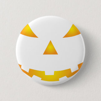 Halloween Pumpkin Smile 6 Cm Round Badge