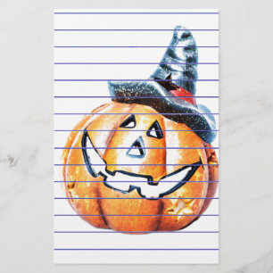 Halloween Pumpkin Stationery