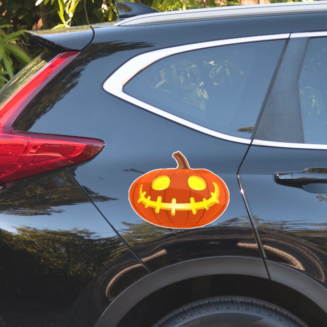 HALLOWEEN PUMPKIN STICKER (Car Side)
