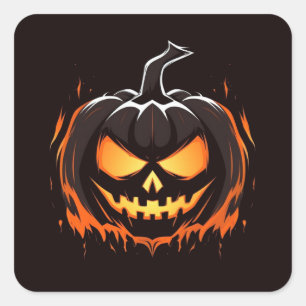Halloween Pumpkin Stickers