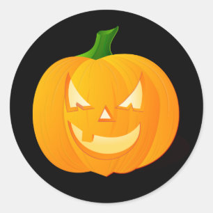 Halloween Pumpkin Stickers