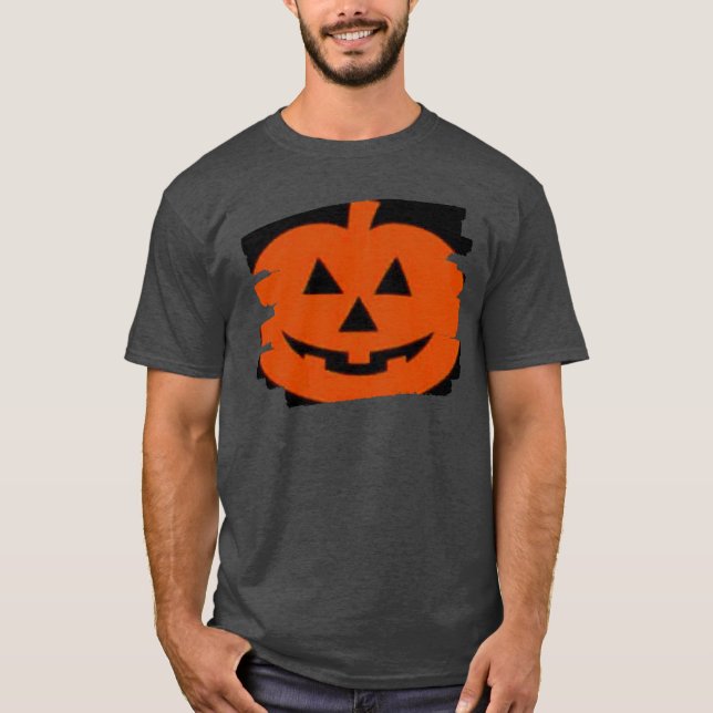 Halloween Pumpkin  T-Shirt (Front)
