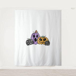 Halloween Pumpkin Tapestry