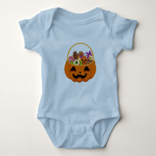 Halloween- pumpkin Themed Baby Bodysuit