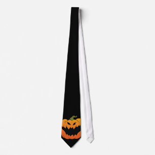 Halloween Pumpkin Tie