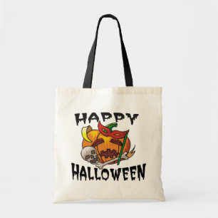 Halloween Pumpkin Tote Bag