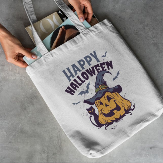 Halloween Pumpkin Tote Bag   (Creator Uploaded)