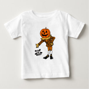 HALLOWEEN pumpkin trick or treat Baby T-Shirt