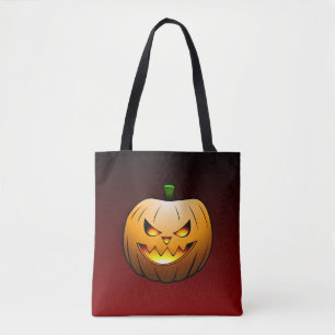 Halloween Pumpkin Trick or Treat Tote Bag