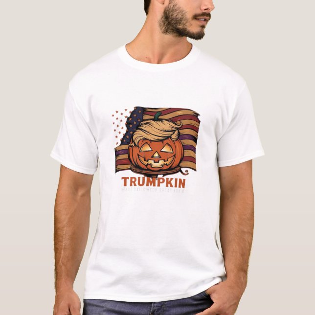 Halloween, Pumpkin Trumpkin, Make Halloween Great  T-Shirt (Front)