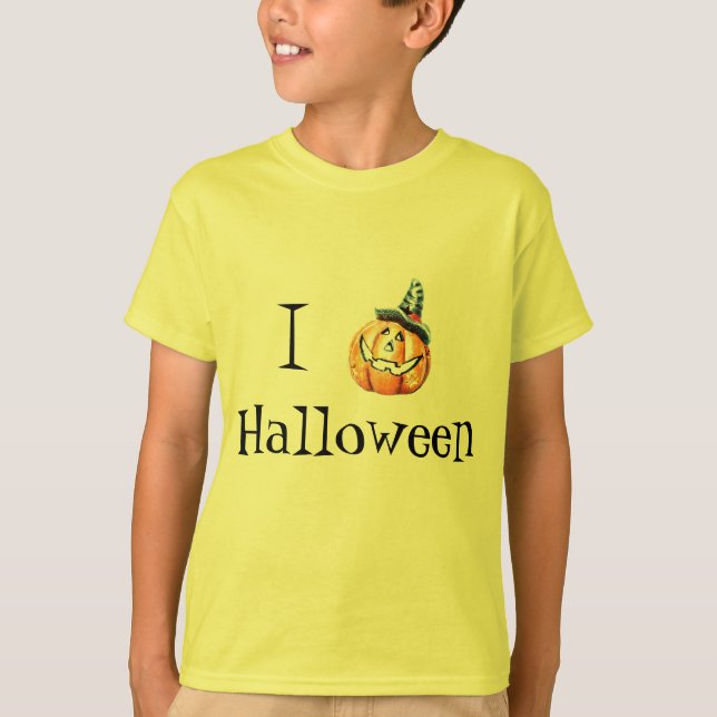 Halloween Pumpkin Tshirt (Front)