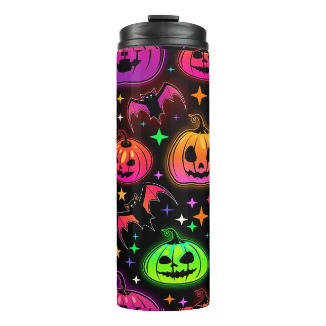 Halloween Pumpkin Tumbler Wrap Design (Front)