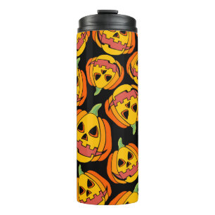 Halloween Pumpkin: Vintage Autumn Symbol Thermal Tumbler