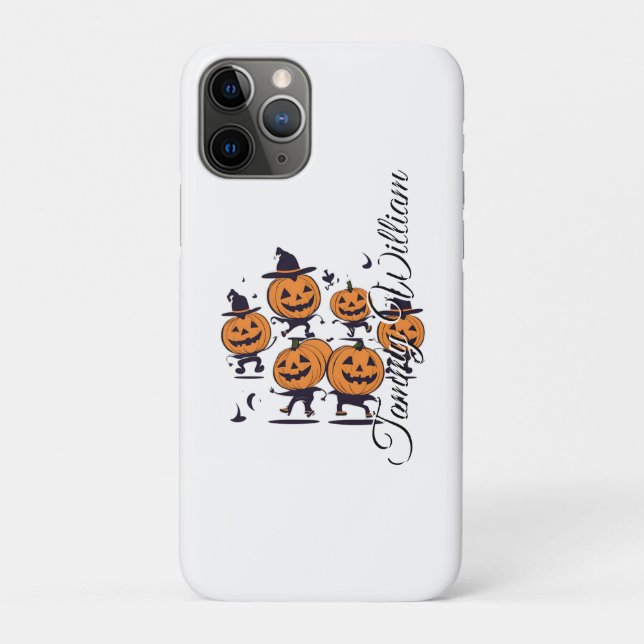 Halloween Pumpkin Vintage-Style  Case-Mate iPhone Case (Back)