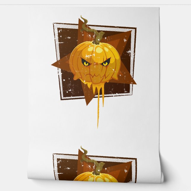 Halloween pumpkin                                  wallpaper (Unrolling)