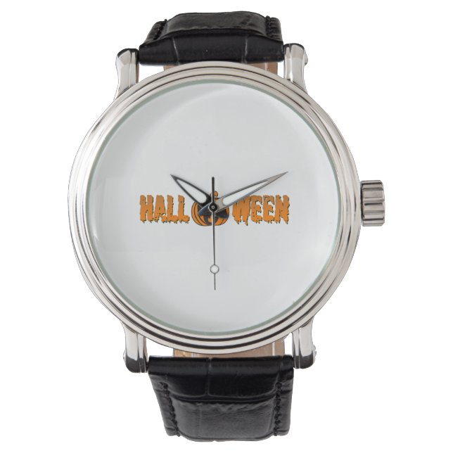Halloween Pumpkin                         Watch (Front)