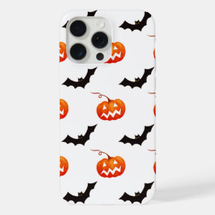 Halloween Pumpkins and Bats, Trick or Treat, Boo iPhone 15 Pro Max Case