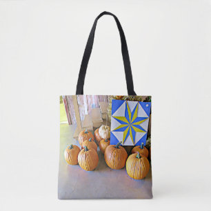 Halloween Pumpkins and Fall Display Autumn Bag