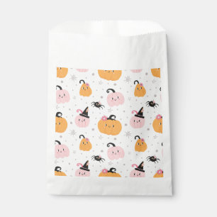 Halloween Pumpkins and Spiders Favour Bag