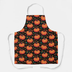 Halloween pumpkins apron