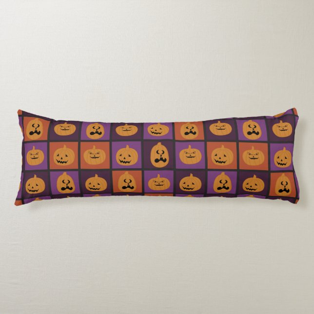 Halloween pumpkins body cushion (Front)