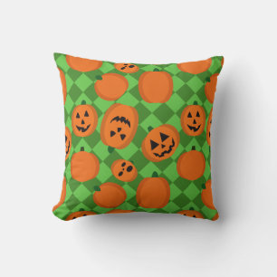 Halloween Pumpkins Cushion