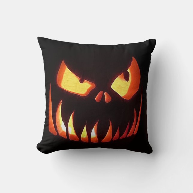 Halloween Pumpkins Cushion (Front)