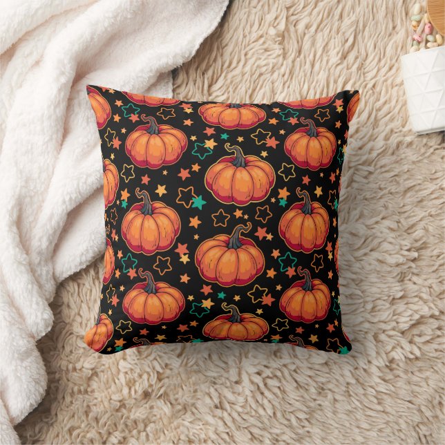 Halloween pumpkins cushion (Blanket)