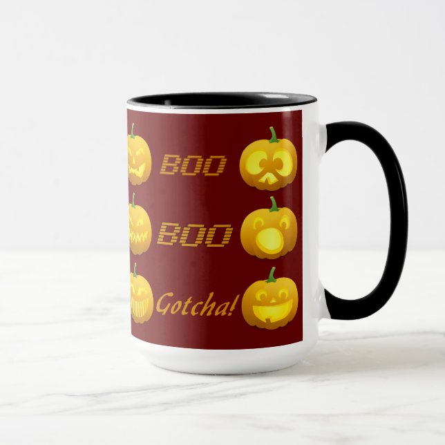Halloween Pumpkins mug (Right)