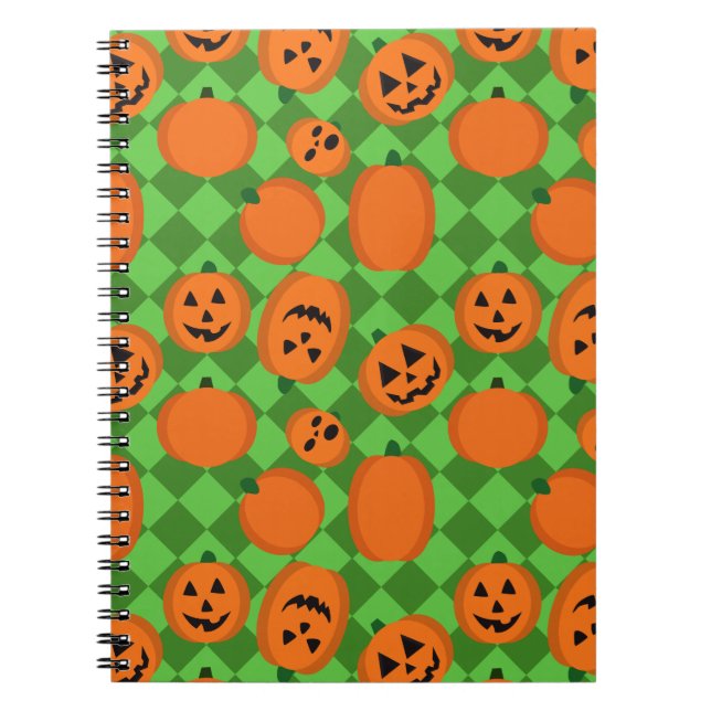 Halloween Pumpkins Notebook (Front)